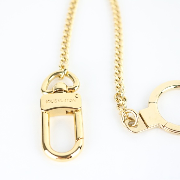 Louis Vuitton Chenne Anocre Keychain Keyring Gold M58021 - Picture 5 of 8